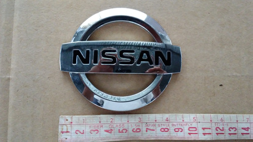 Emblema Nissan Frontier Sentra Xtrail B15 Tiida B13 B14 9cm Foto 4