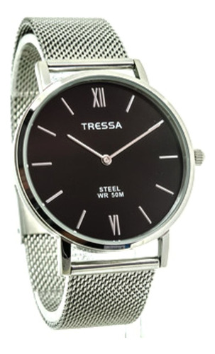 Reloj Tressa Hombre Malla Tejida Chiarezza Tre0252