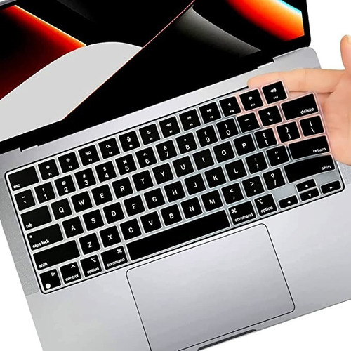 Protector De Teclado Inglés Para Macbook Air 13.6 M2 A2681