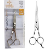 Tesoura Para Cabelo Fio Laser 6 Mundial Profissional Bronze.