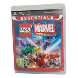 Lego Marvel Super Heroes Mídia Física Ps3