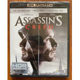 4k + Bluray Assassins Creed - Michael Fassbender - Lacrado