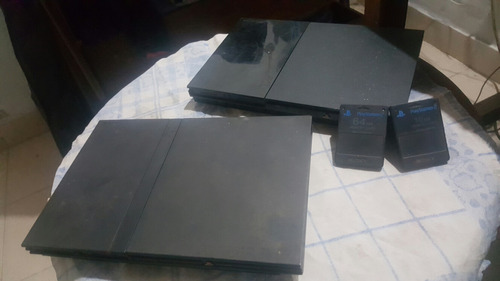 Dos Playstation 2 Con Cables, Intactas Para Reacondicionar