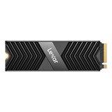 Ssd Lexar Nm800pro 1tb Nvme M.2 2280 Pcie Gen4 Con Disipador Color Negro