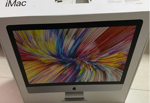 Caixa Vazia Original Do iMac 21,5 2017 (completa)