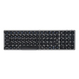 Teclado Inalámbrico Plegable Bt Teclado Portátil Tamaño De B