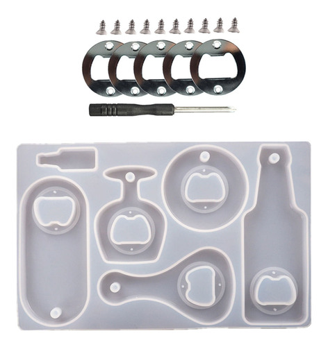 Kit De Moldes De Resina Para Bricolaje, Moldes Para Abrir Ce