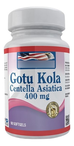 Centella Asiatica Gotu Kola 400mg - Unidad a $570