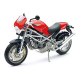 Moto New Ray Ducati Monster S4 Escala 1:12