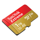 Sandisk Micro Sdxc Extreme U3 160mb/s 4k A2 1tb Original