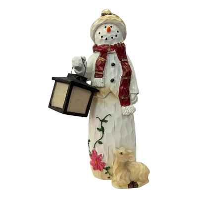 - Decoração De Natal Boneco De Neve Mesa Interior E