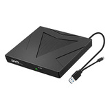 Lector Y Grabador De Dvd Cd Externa Quemador Usb 3.0+ Tipo C