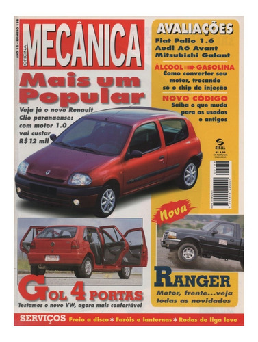 Oficina Mecânica Nº138 Clio Gol 4 Portas Palio Audi A6 Avant