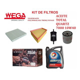 Kit De 4 Filtros + Aceite Total 7000 10w40 Para Astra 2.0 8v