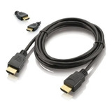 Cabo Hdmi 1.4 2m Full Hd - Tv - Video Game - Pc - Notebook