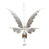 Anjo Asas De Borboleta De Fadas Cristais Suncatcher