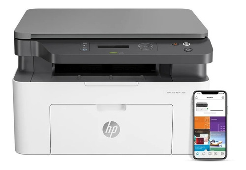 Impresora Hp M135w Laserjet Pro Multifunción Con Wifi Color Blanco/negro