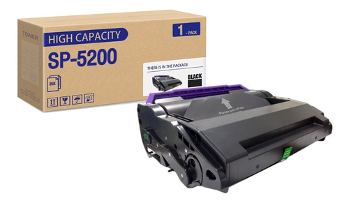 Toner Compatível Com Ricoh 5200 Sp 5210 Sp-5210 Sp-5200 25k