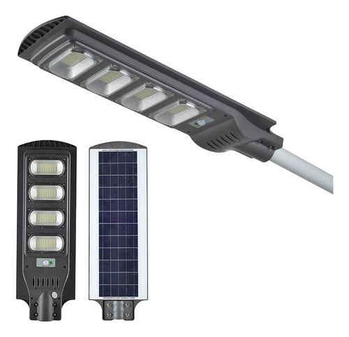 Foco Solar Led  400w + Soporte De Instalación + Control