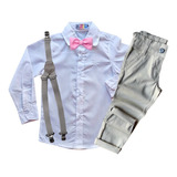 Camisa Social Conjunto Roupa Juvenil Masculina 10 12 14 E 16