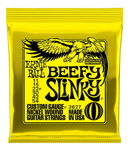 Cuerdas Ernie Ball Eléctrica 2627 Beefy Slinky 