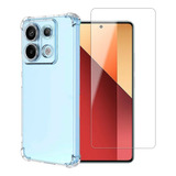 Funda Antishock Para Xiaomi Redmi Note 13 Pro 5g + Vidrio 9h