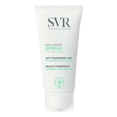 Crema Antitranspirante SVR Spirial Sin Fragancia Libre Aluminio 50ml | Meses sin interés