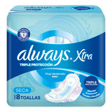 Always X8 Xtra Triple Proteccion Dia Seca 