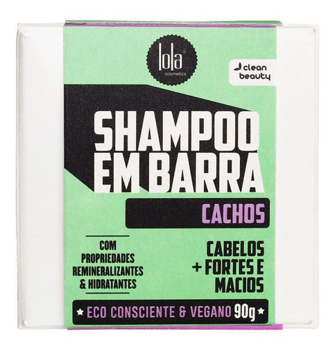 Lola Cosmetics Shampoo En Barra Suave Rizos (90g)