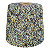 Barbante Colorido Mesclado 1 Kg 6 Fios Linha Crochê Tricô Cor M. Camaleão