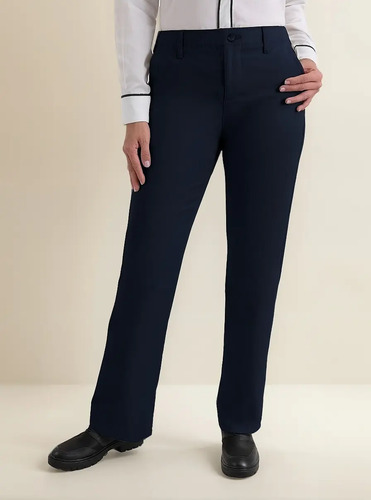 Pantalones Dama De Vestir S\u002Fpinzas  Casual De Gabardina  | MercadoLibre