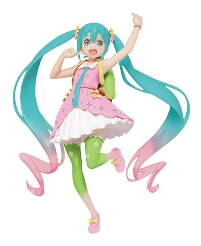 Taito Original Spring Clothes 7" Hatsune Miku Figura De.