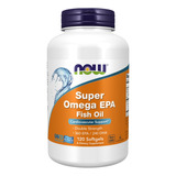 Super Omega 3 Epa Dha  Importado Now Foods Fish Oil 120 Caps