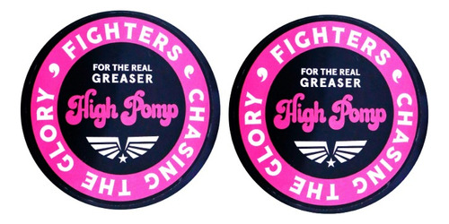 Pomada Fighters High Pomp Grease T/elvis Cabello X2 Unidades
