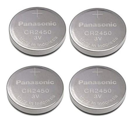 Panasonic Cr2450 Cr 2450 - Pilas De Litio (3 V, 4 Unidades)