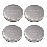 Panasonic Cr2450 Cr 2450 - Pilas De Litio (3 V, 4 Unidades)