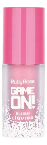 Blush Líquido Game On Ruby Rose Cor Do Blush Push Start