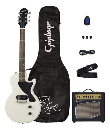 Epi Billie Joe Armstrong Les Paul Junior Guitarra Pack Clá.