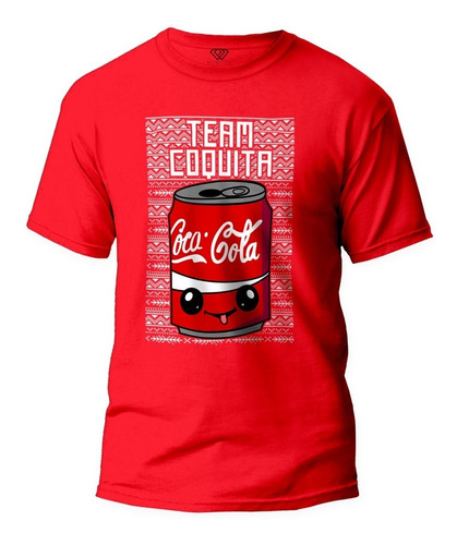 Playera Ugly Sweter Team Coca Cola Hombremujer Dtf