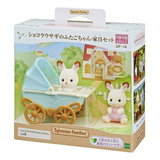 Sylvanian Families Conejos Chocolate Gemelos Calico Critters