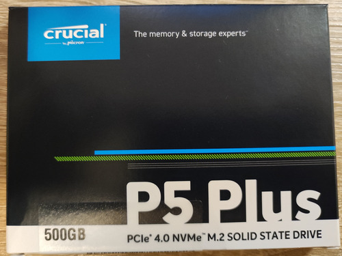 Disco Sólido Ssd Crucial P5 Plus Nvme 500gb Ct500p5pssd8