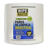 Rollo Paños Limpieza Wipe Master Industrial
