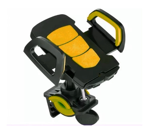 Soporte Celular / Gps Para Bicis Y Motos Amarillo