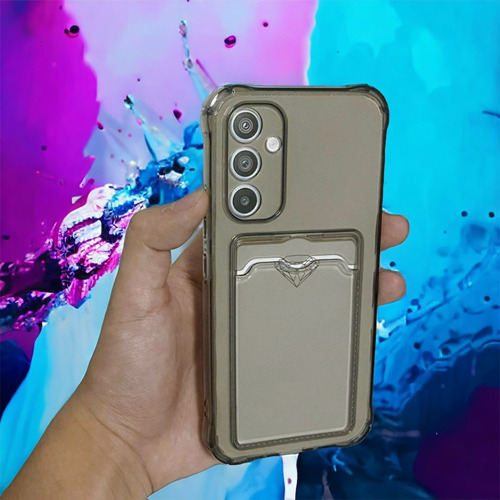 Capa Anti Impacto Porta Cartão Para Samsung / Xiaomi/ iPhone