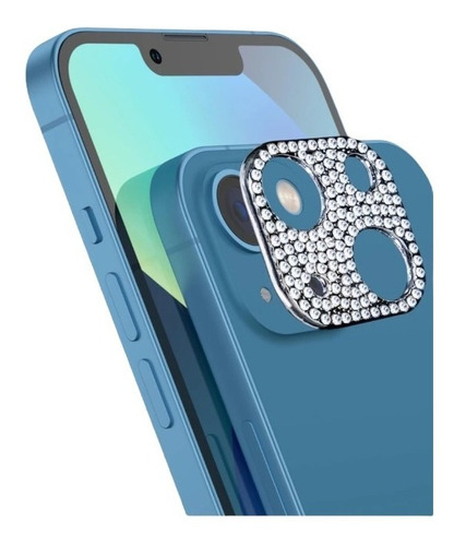 Lamina Protectora De Cámara Imitación Diamante Para iPhone