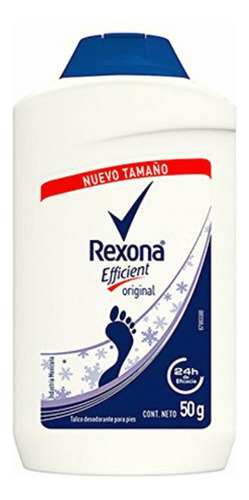 Rexona Efficient Desodorante Original Para Pies En Talco
