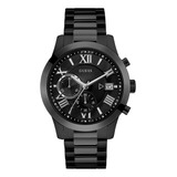 Reloj Guess Para Hombre U0668g5 De Cuarzo Color Negro De