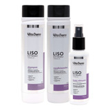 Vita Derm Liso Extremo Kit Sh + Cond + Leave In