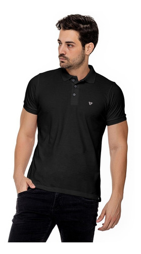 3 Camiseta Camisas Gola Polo Voker Anti-pilling Atacado