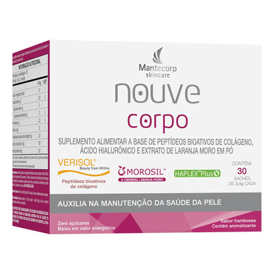 Suplemento Alimentar Mantecorp Skincare Nouve Corpo 30 Sachês | Parcelamento sem juros